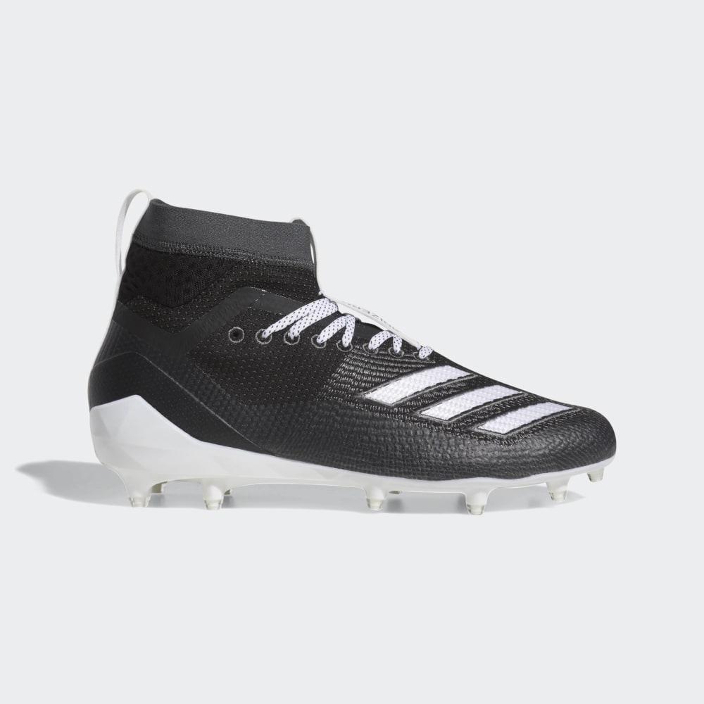 Ghete Fotbal Adidas Adizero 8.0 SK Barbati Romania - Negrii/Albi/Gri D97642